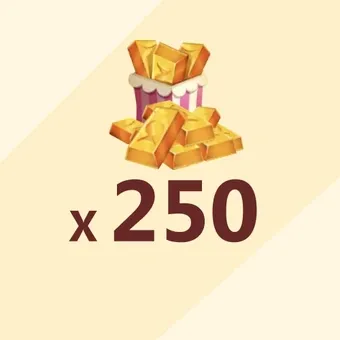 250 Gold Bars